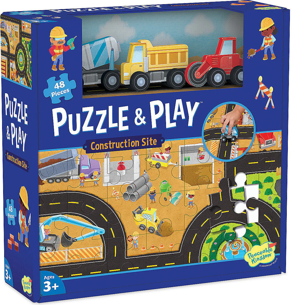 Puzzle and Play: Construction Site