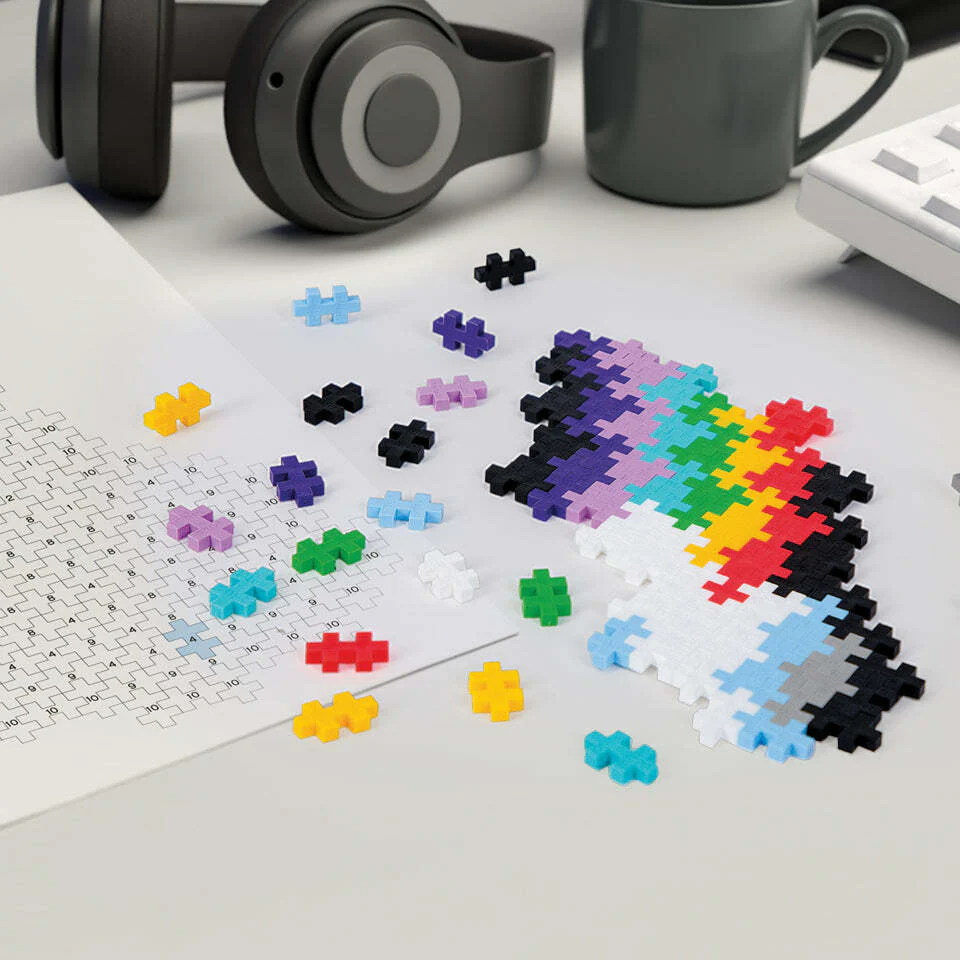 Plus-Plus Puzzle by Number - 500 pc Rainbow - Image 5