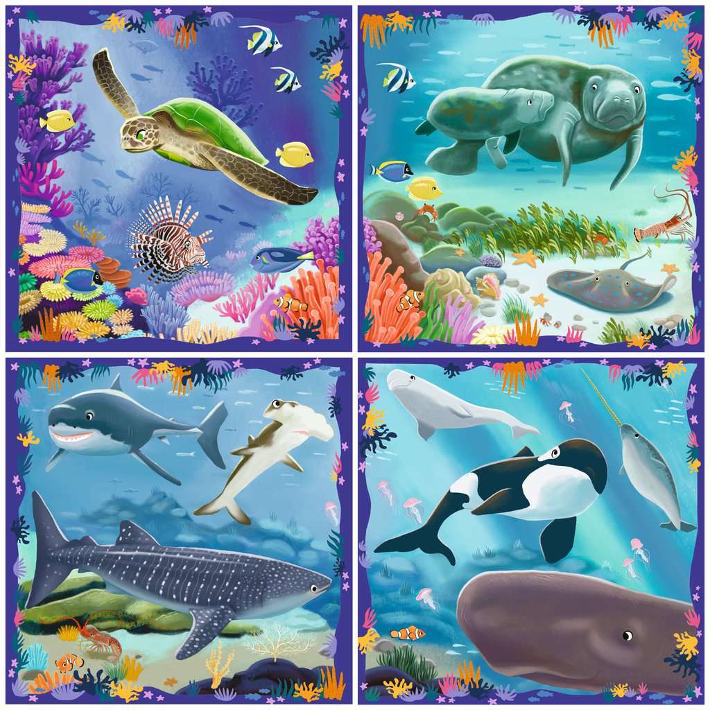 Puzzle Up - Ocean Life Puzzle (64, 72, 81, 90 pc) - Image 2