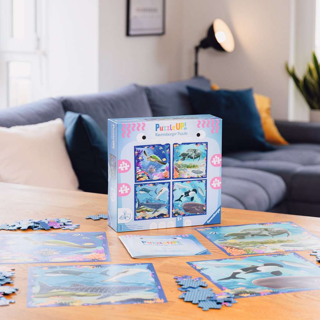 Puzzle Up - Ocean Life Puzzle (64, 72, 81, 90 pc) - Image 5