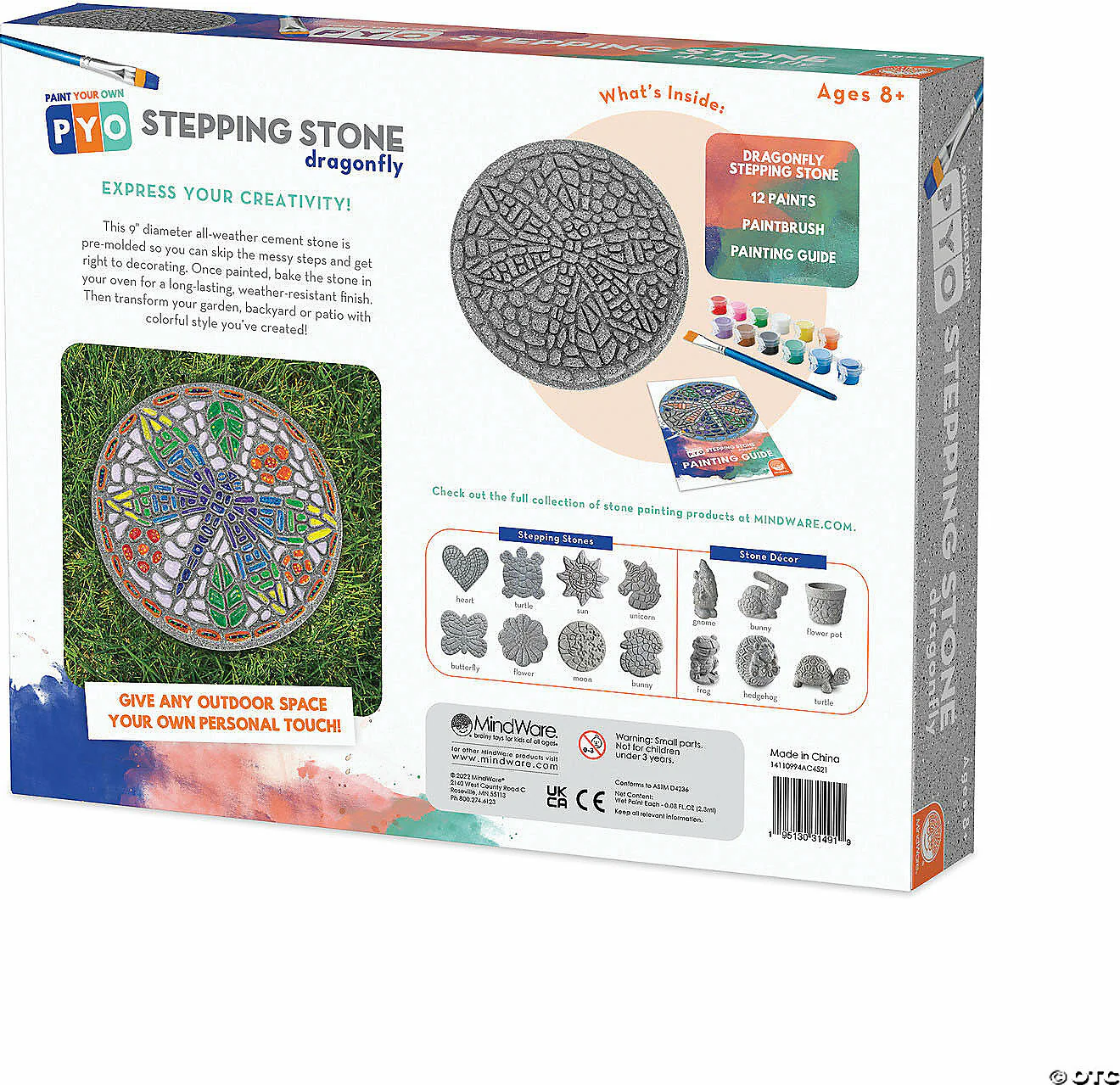 Paint Your Own Stepping Stone: Dragonfly - Image 2