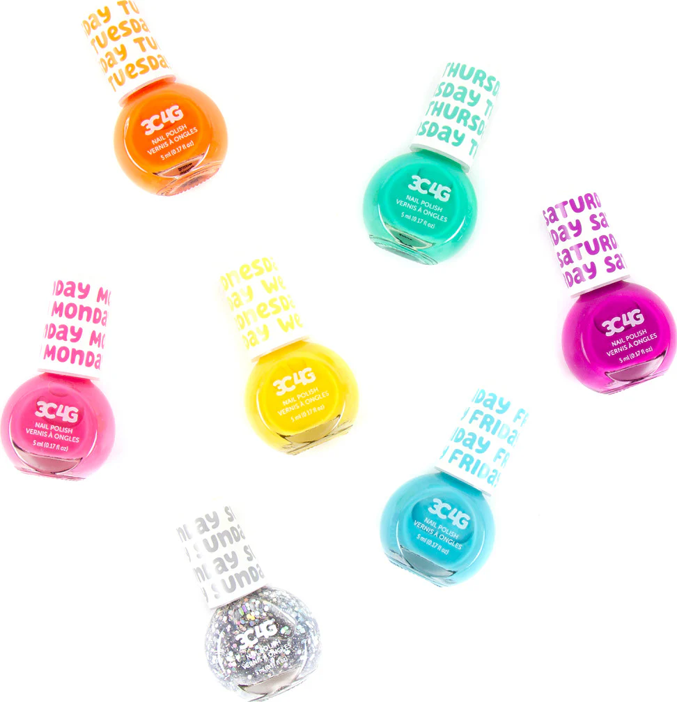Rainbow Bright Nail Polish Days of the Week (7 Pack) - Image 3