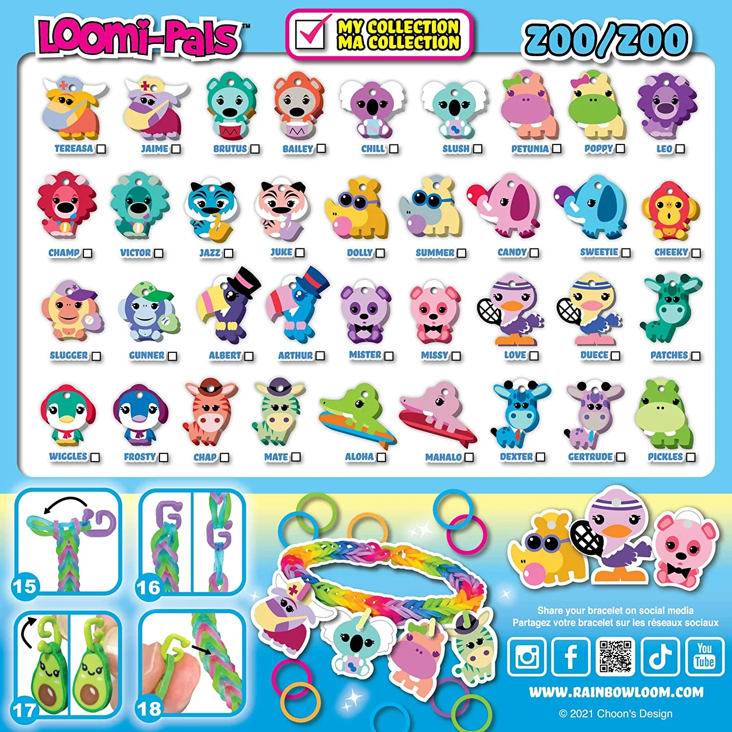 Rainbow Loom: Loomi-Pals Collectible Zoo - Image 2