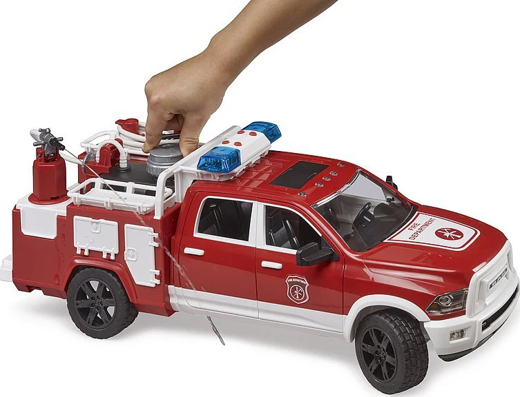 RAM 2500 Fire Engine Truck with Light and Sound Module - Image 4