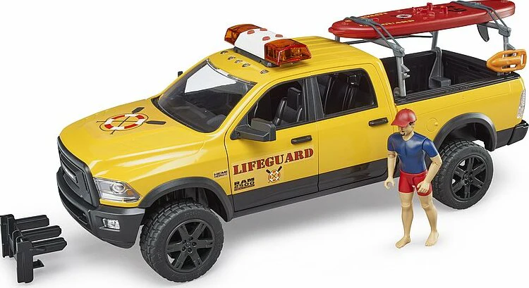 RAM 2500 power wagon lifeguard with figure