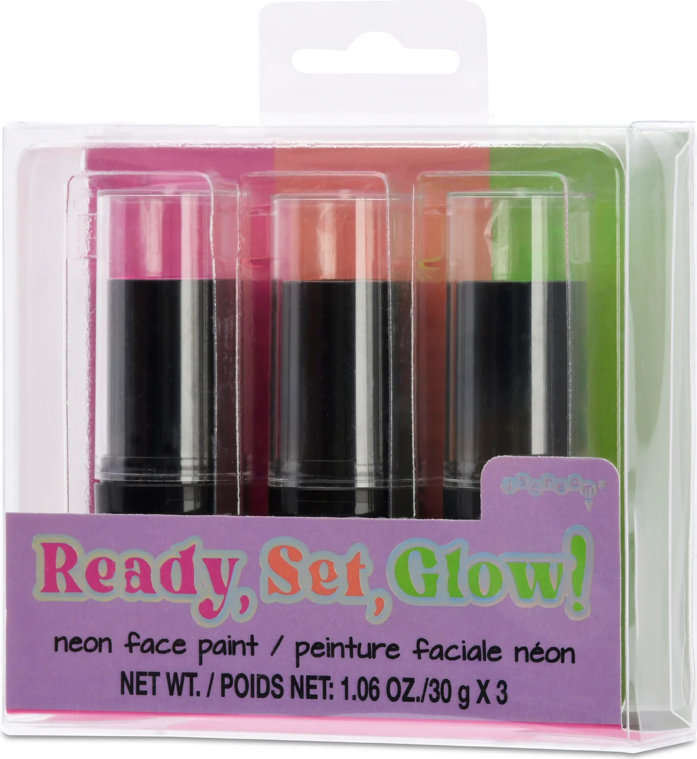 Ready, Set, Glow! Neon Face Paint Set - Image 3