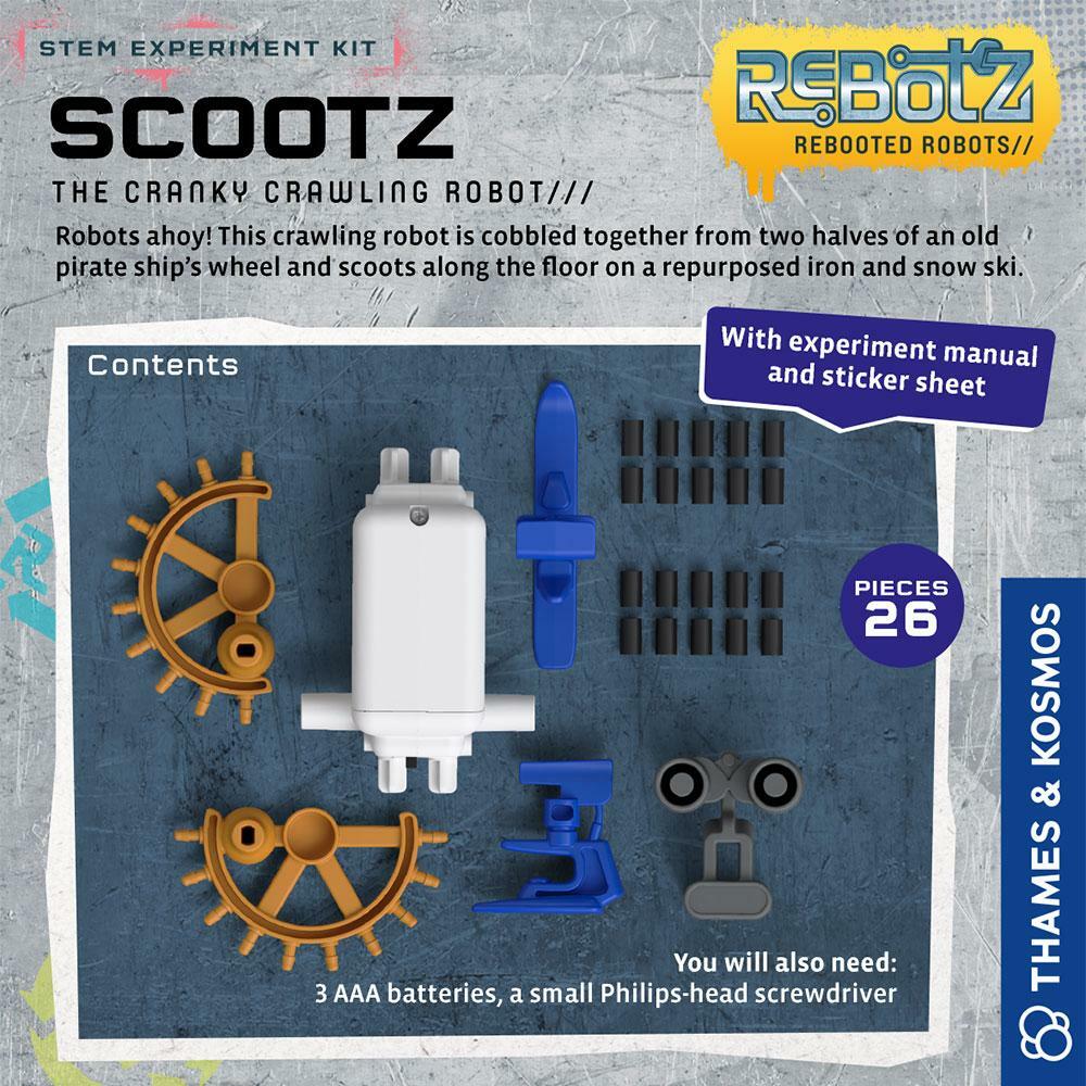Rebotz: Scootz  The Cranky Crawling Robot - Image 2