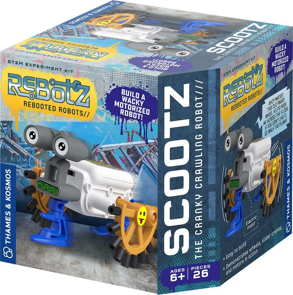 Rebotz: Scootz  The Cranky Crawling Robot - Image 3