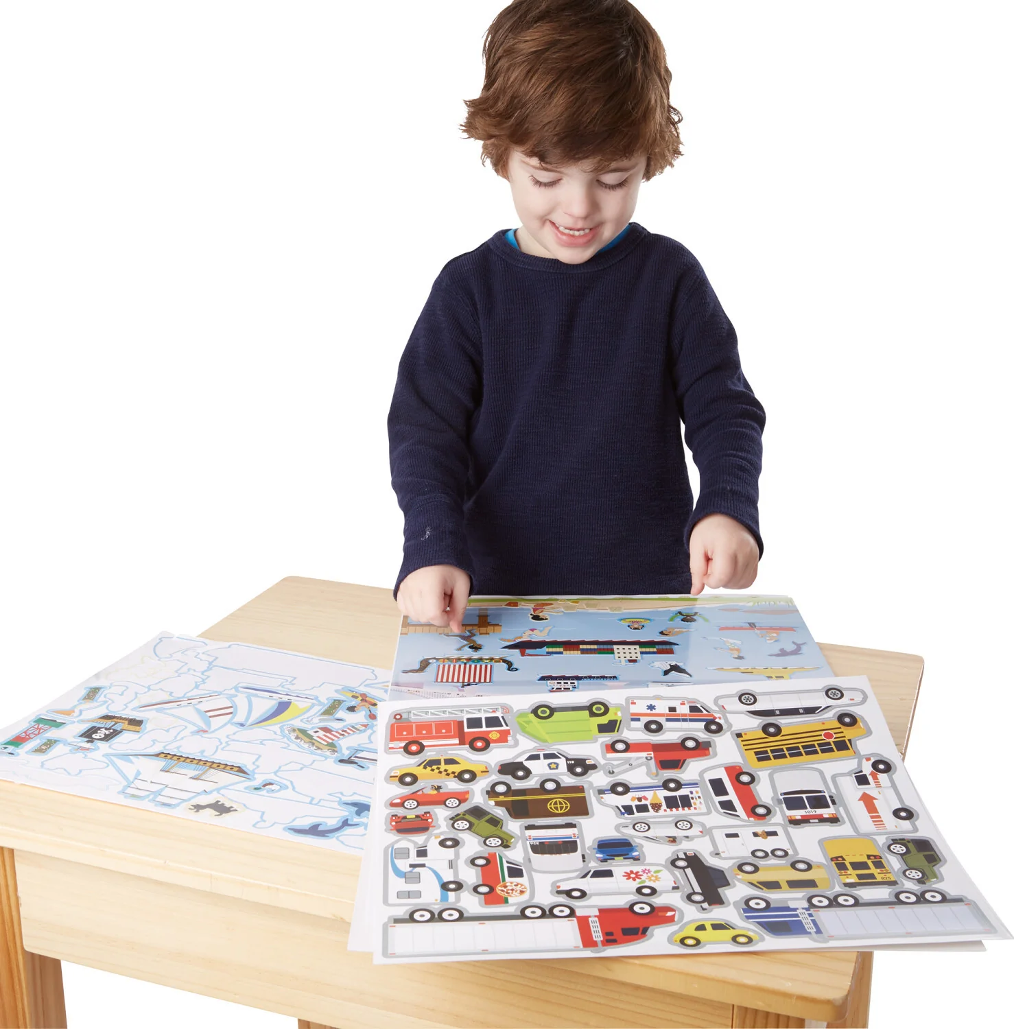Reusable Sticker Pad - Vehicles - Image 4