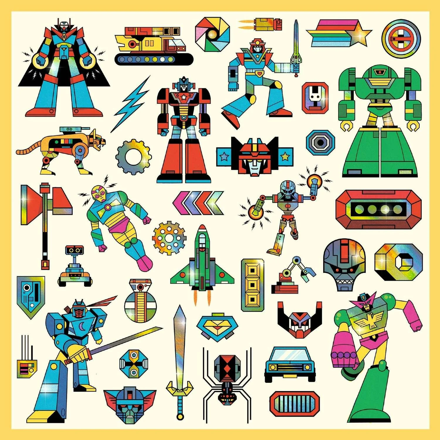Robots Sticker Sheets - Image 2