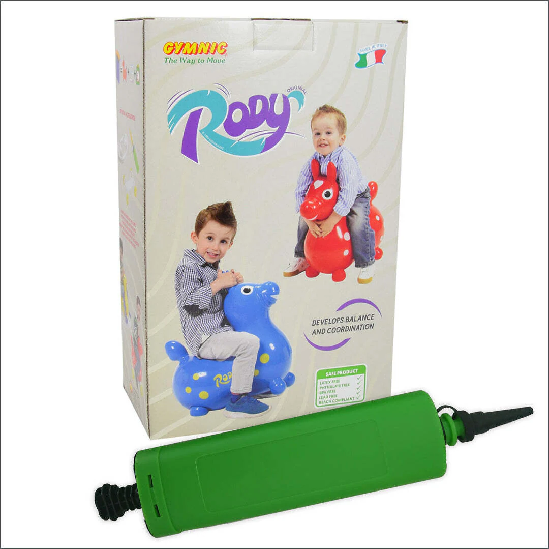 Rody Inflatable Bounce Horse (Lime Green) - Image 5