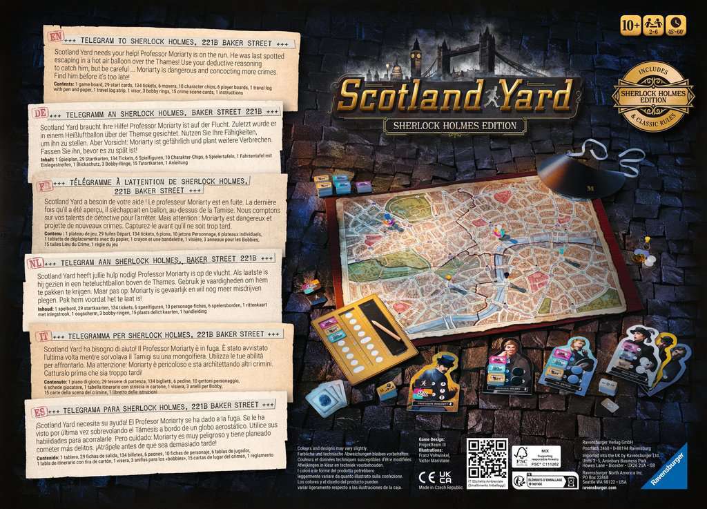 Scotland Yard: Sherlock Holmes Edition - Image 2