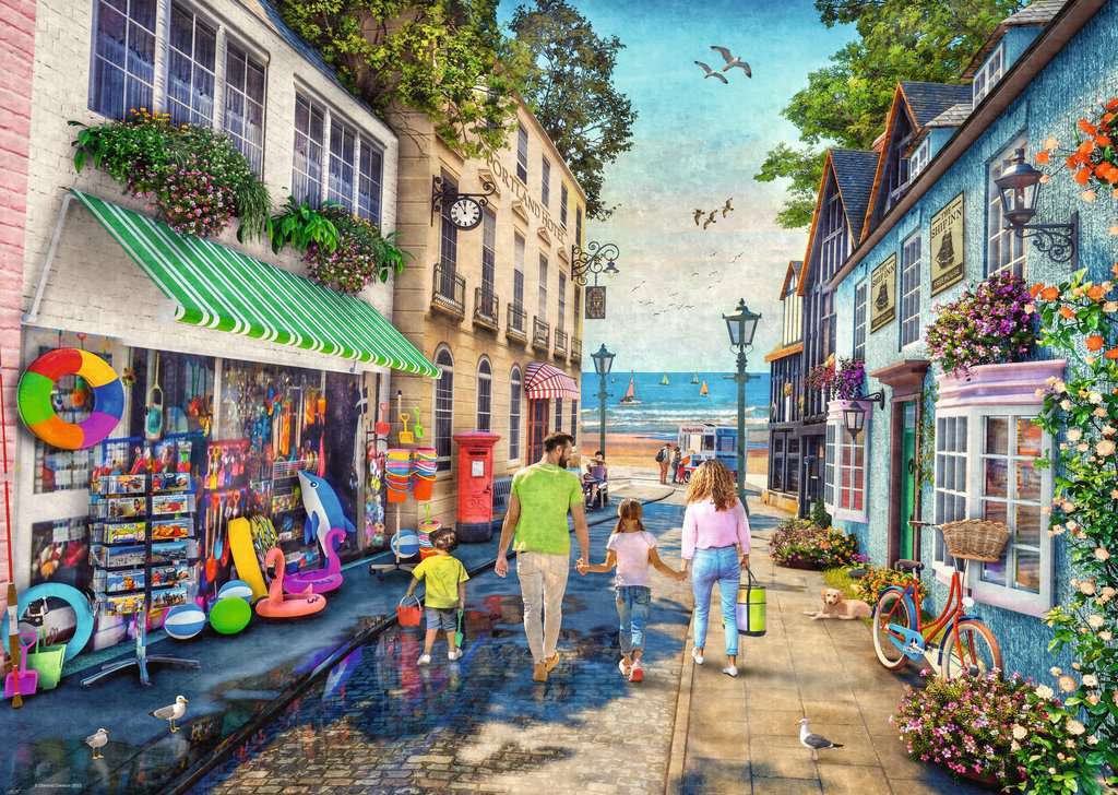 Seaview Lane 1000 Pc Puzzle - Image 2
