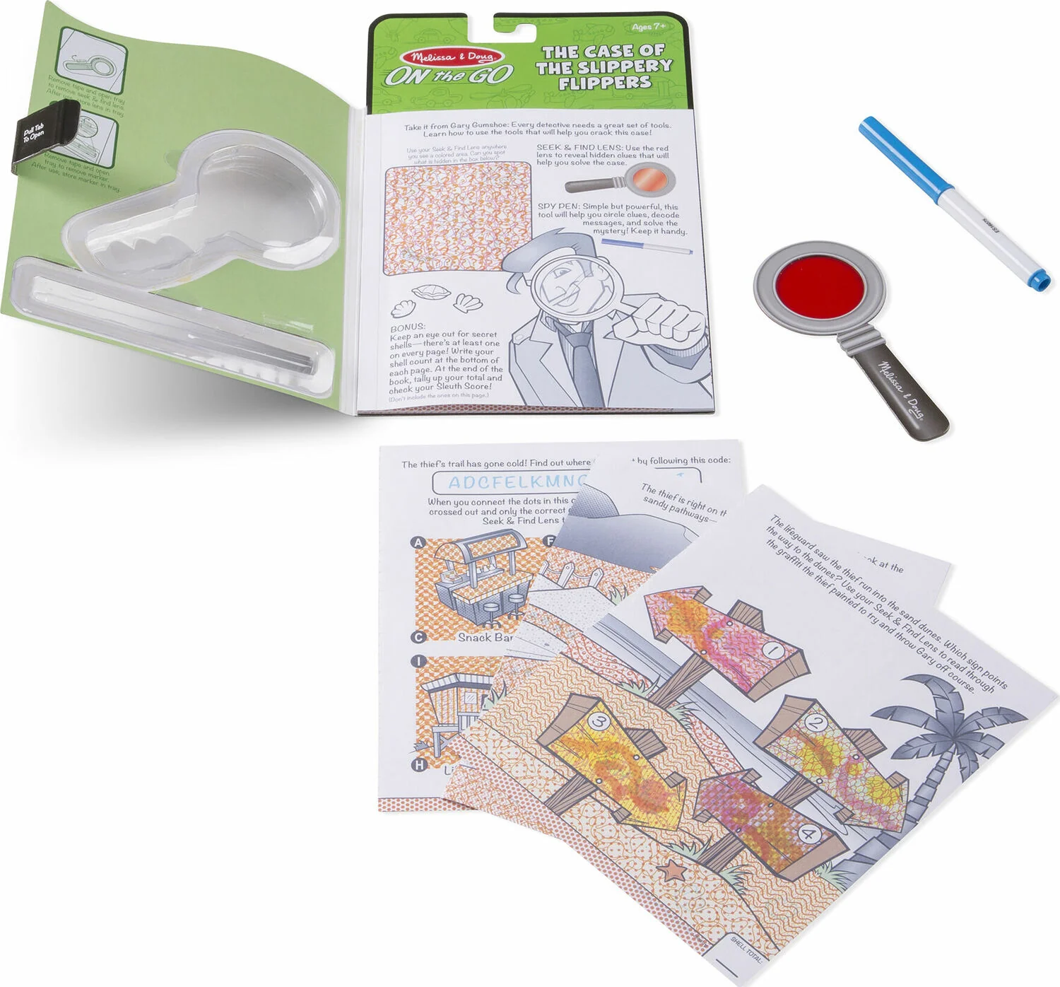 Secret Decoder Set - Case of the Slippery Flippers - Image 4