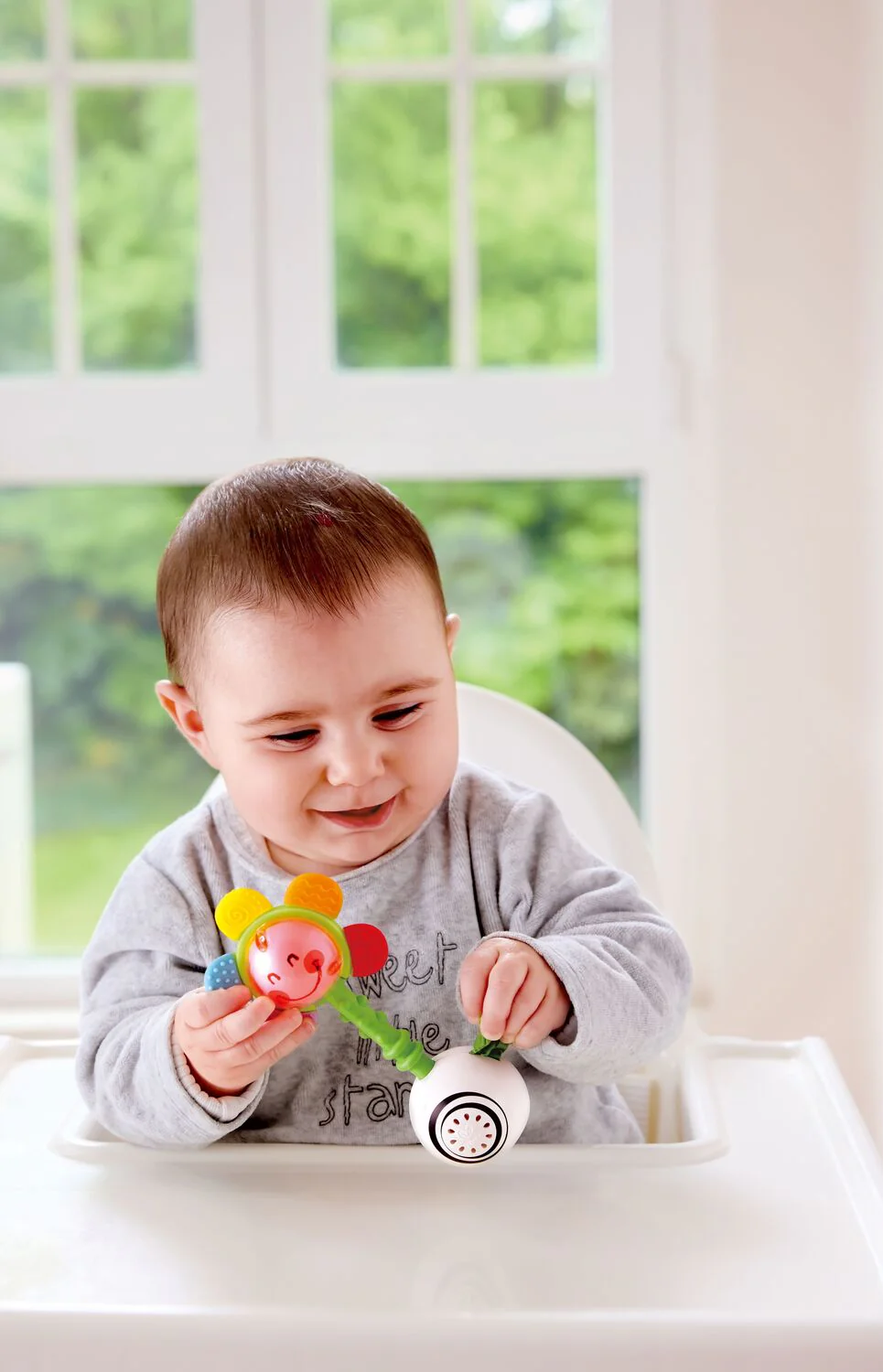 Shake ''n Sparkle Flower Rattle - Image 3