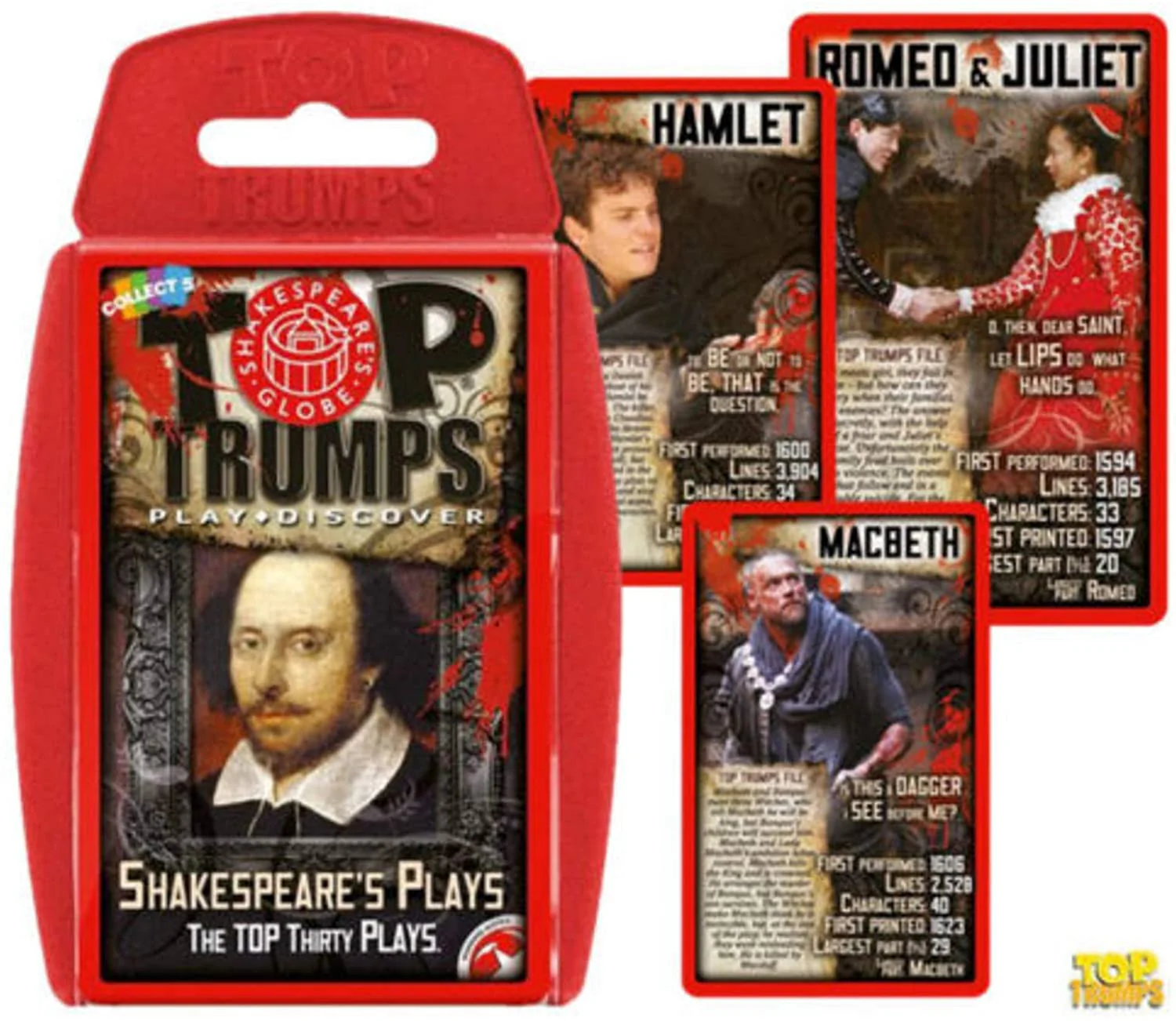 Shakespeare's Plays Top Trumps - Image 3