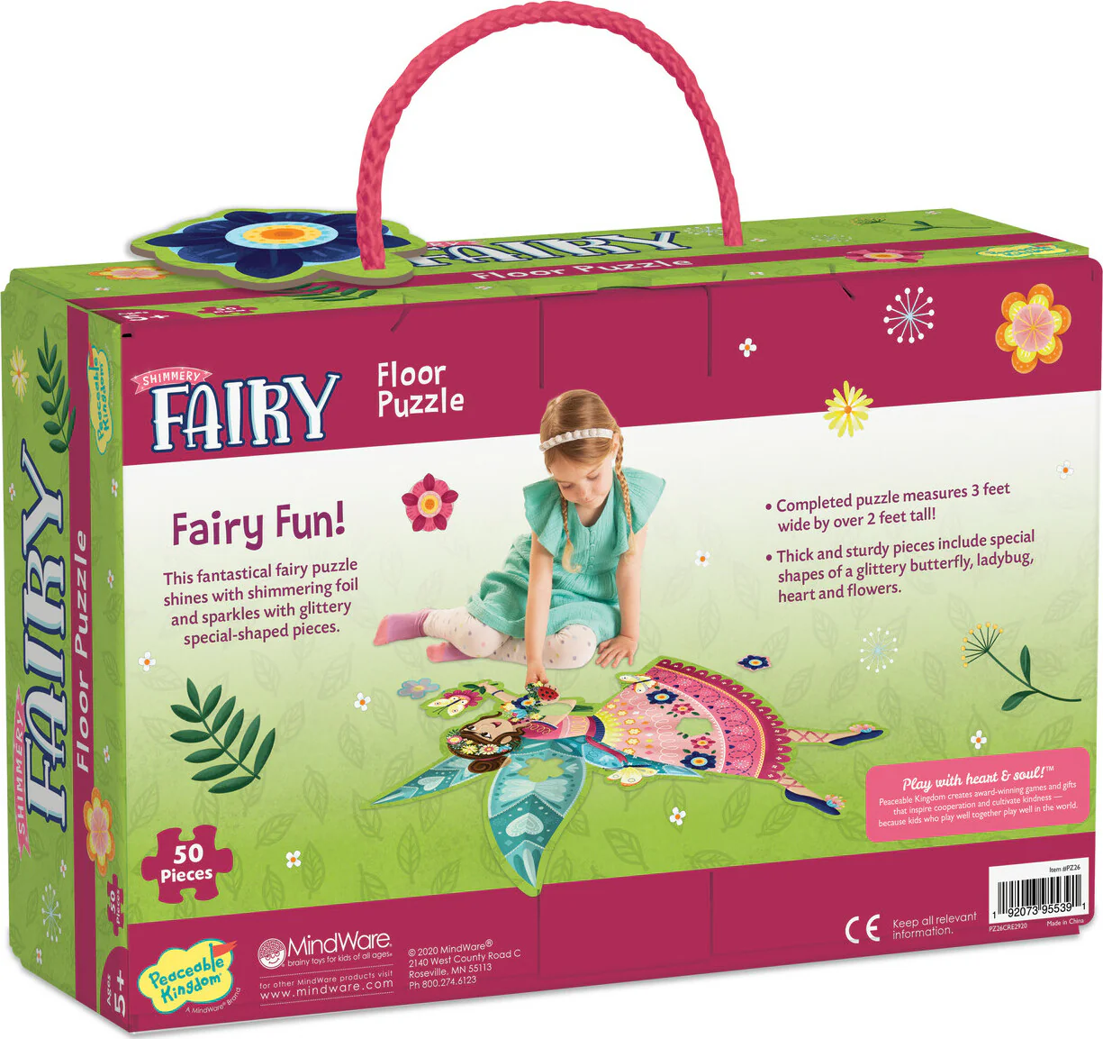 Shimmery Fairy Floor Puzzle - Image 2