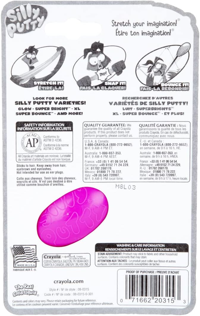 Silly Putty Super Bright™ Colors (assorted) - Image 2