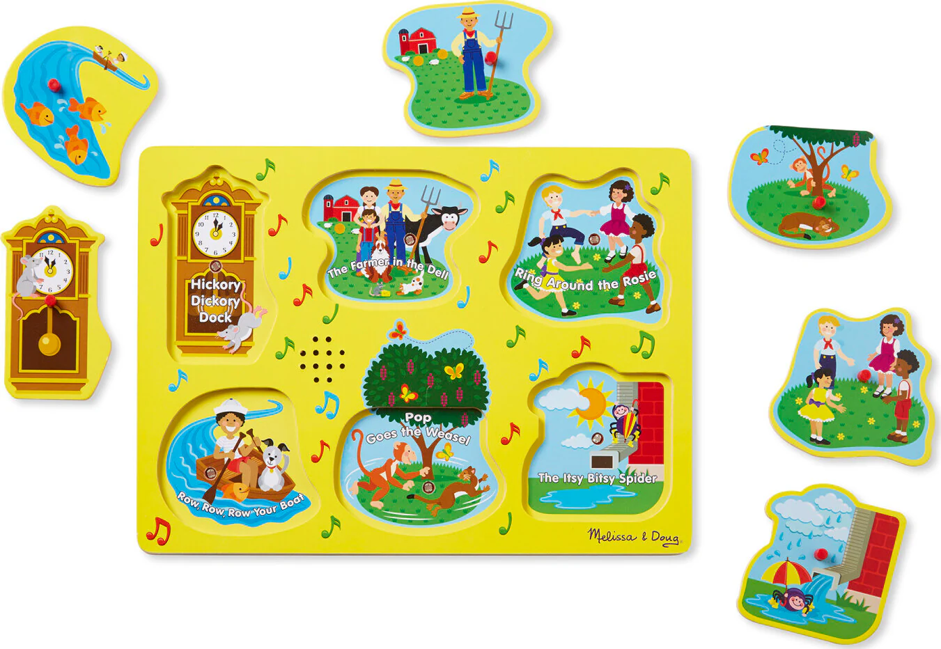 Sing-Along Nursery Rhymes Sound Puzzle - Yellow - Image 5