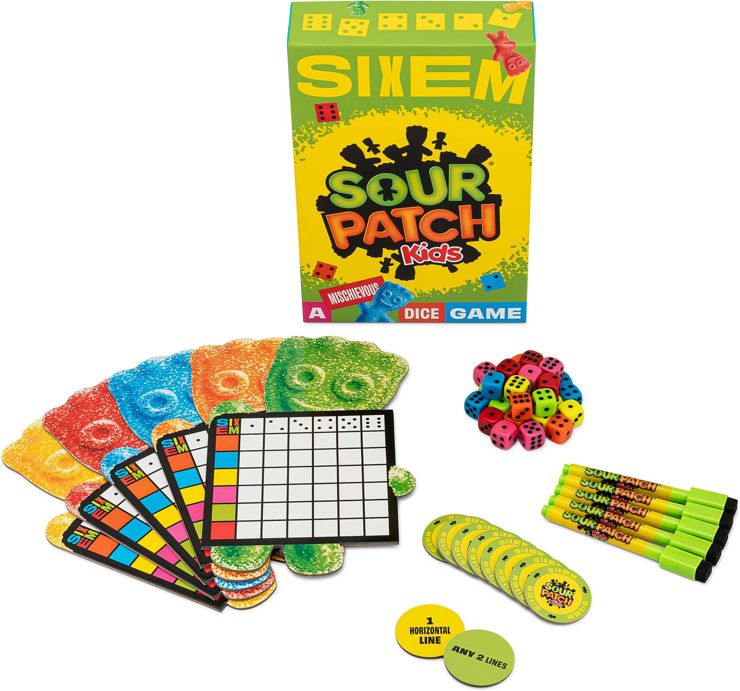 Sixem Sour Patch Kids Dice Game - Image 2