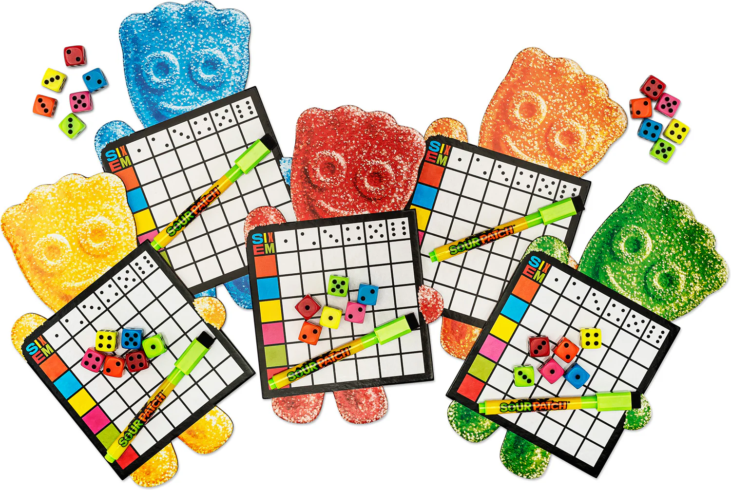 Sixem Sour Patch Kids Dice Game - Image 3