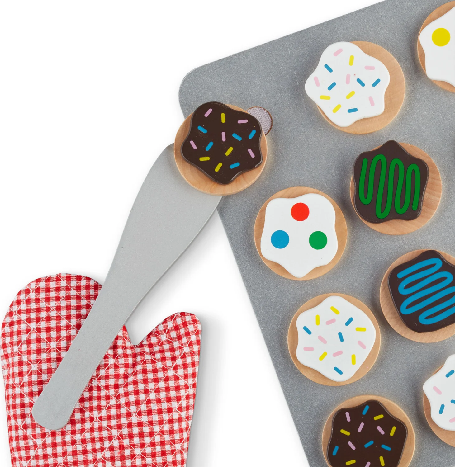 Slice and Bake Cookie Set - Wooden Play Food - Image 3