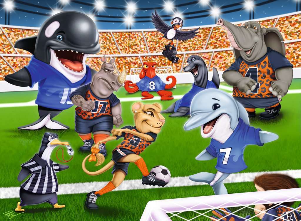 Soccer Field Flair 150 Pc Puzzle - Image 2