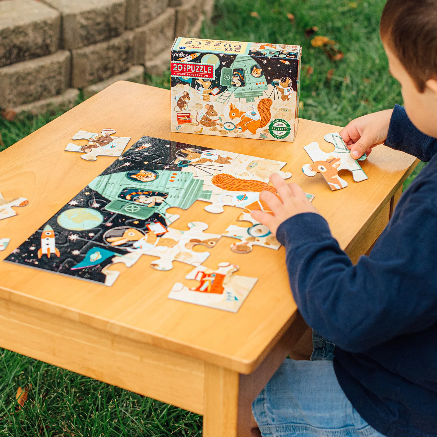 Space Exploration 20 Piece Puzzle - Image 3