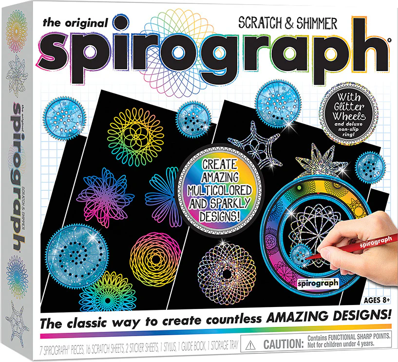 Spirograph Scratch &amp; Shimmer