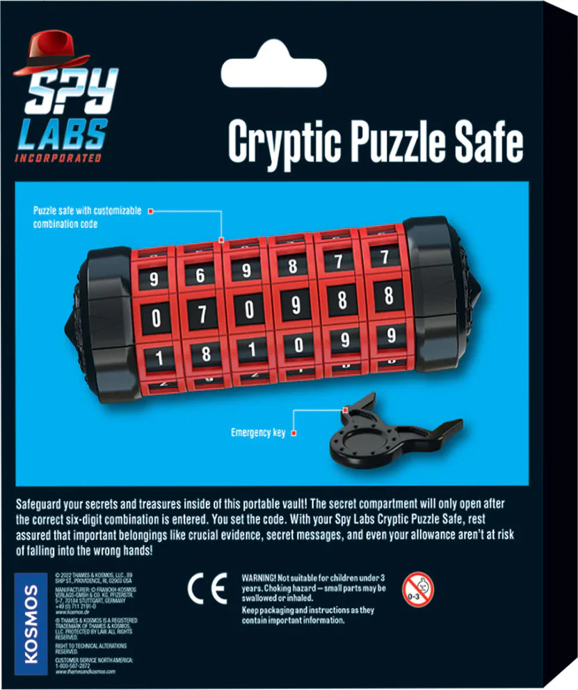 Spy Labs: Cryptic Puzzle Safe - Image 3