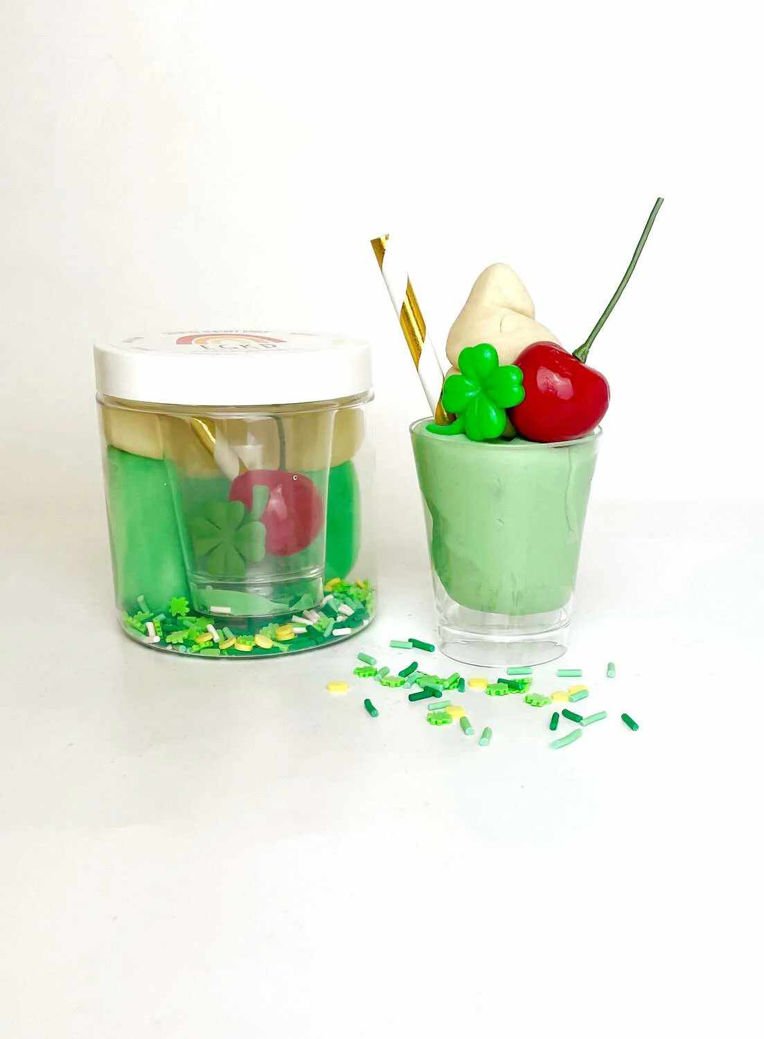 St. Patricks Milkshake Mini Dough to Go - Image 4