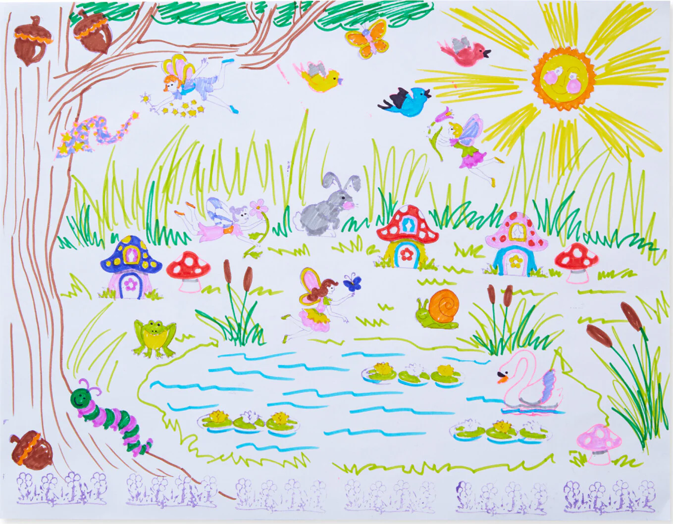 Stamp-a-Scene Fairy Garden - Image 2
