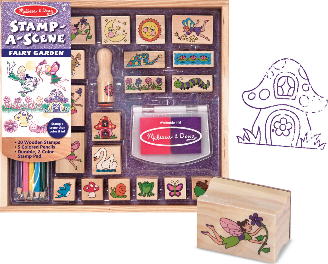 Stamp-a-Scene Fairy Garden - Image 4