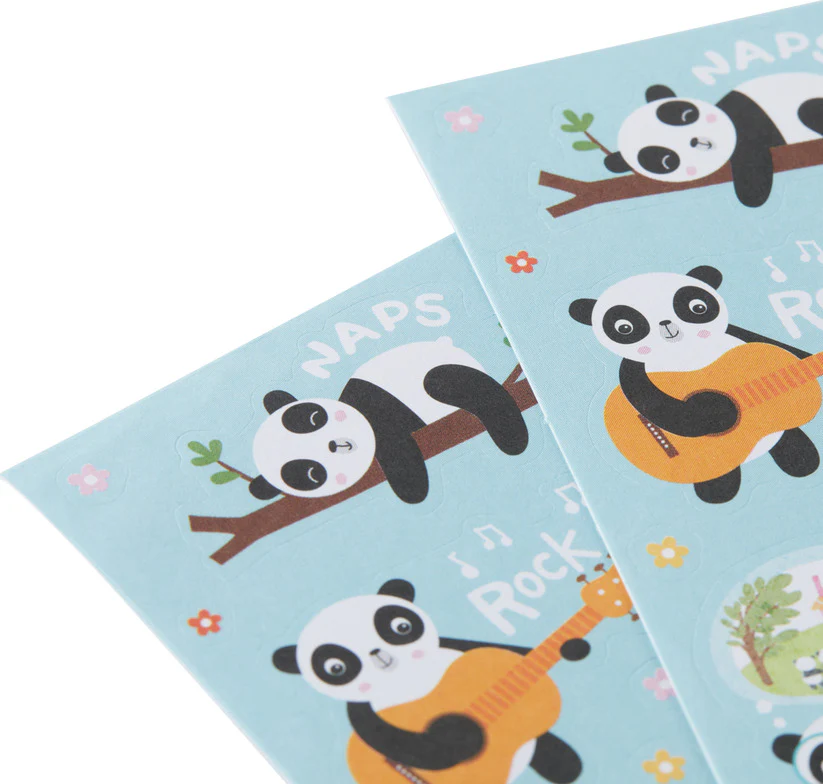 Stickiville Playful Pandas Stickers - Image 2