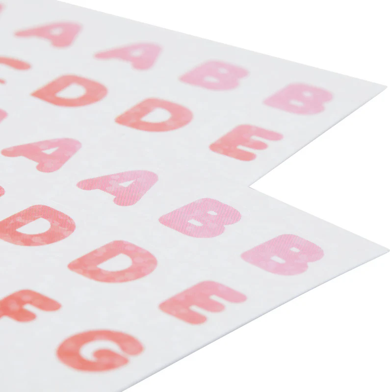 Stickiville Rainbow Letters Stickers - Holographic - Image 3