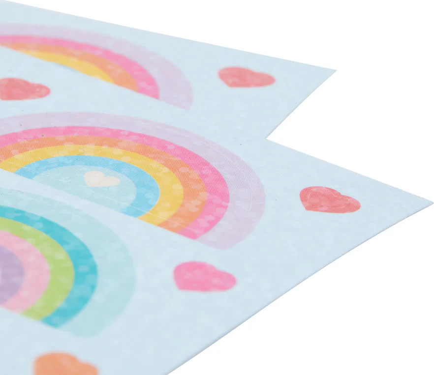 Stickiville Rainbow Love Stickers - Holographic - Image 3