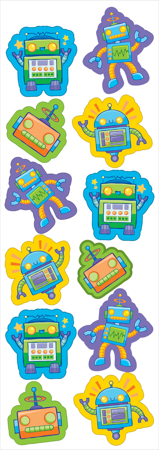 Stickiville Skinny - Robots Holographic) - Image 2