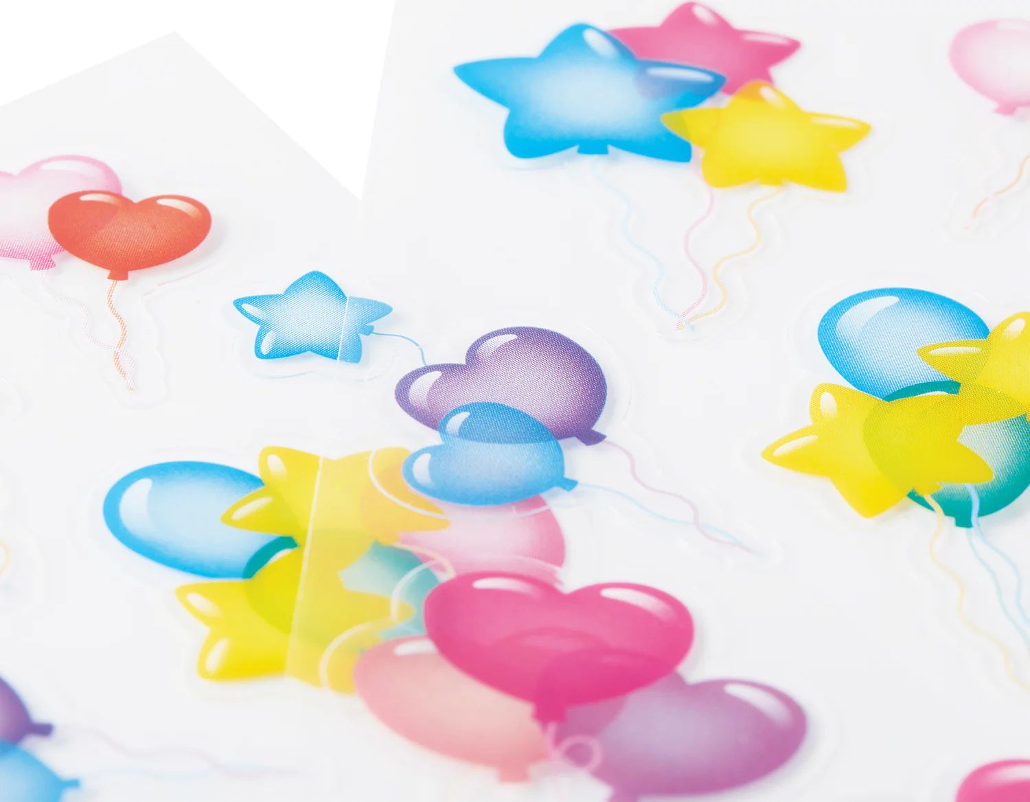 Stickiville Skinny - Shaped Balloons (Clear) - Image 2