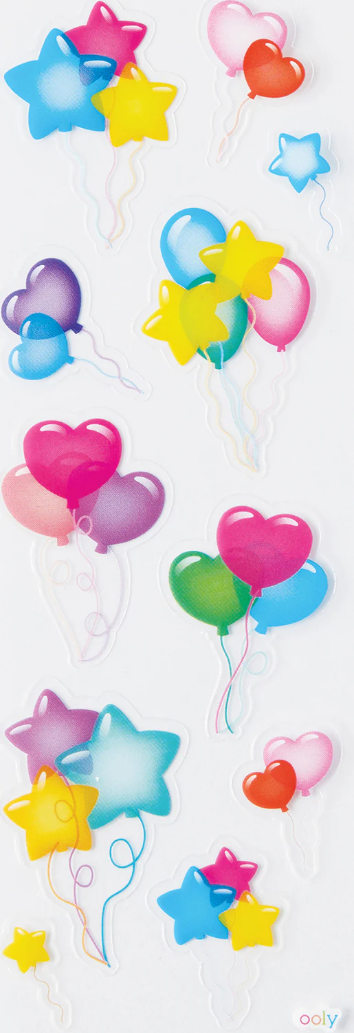 Stickiville Skinny - Shaped Balloons (Clear) - Image 3