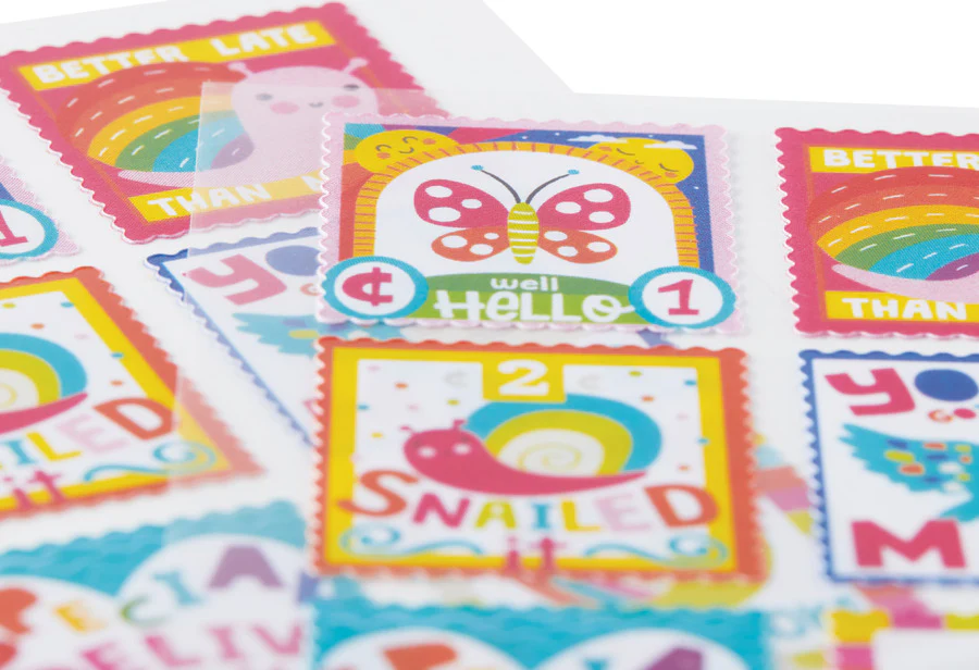 Stickiville Snail Mail Stamps Stickers - Image 3