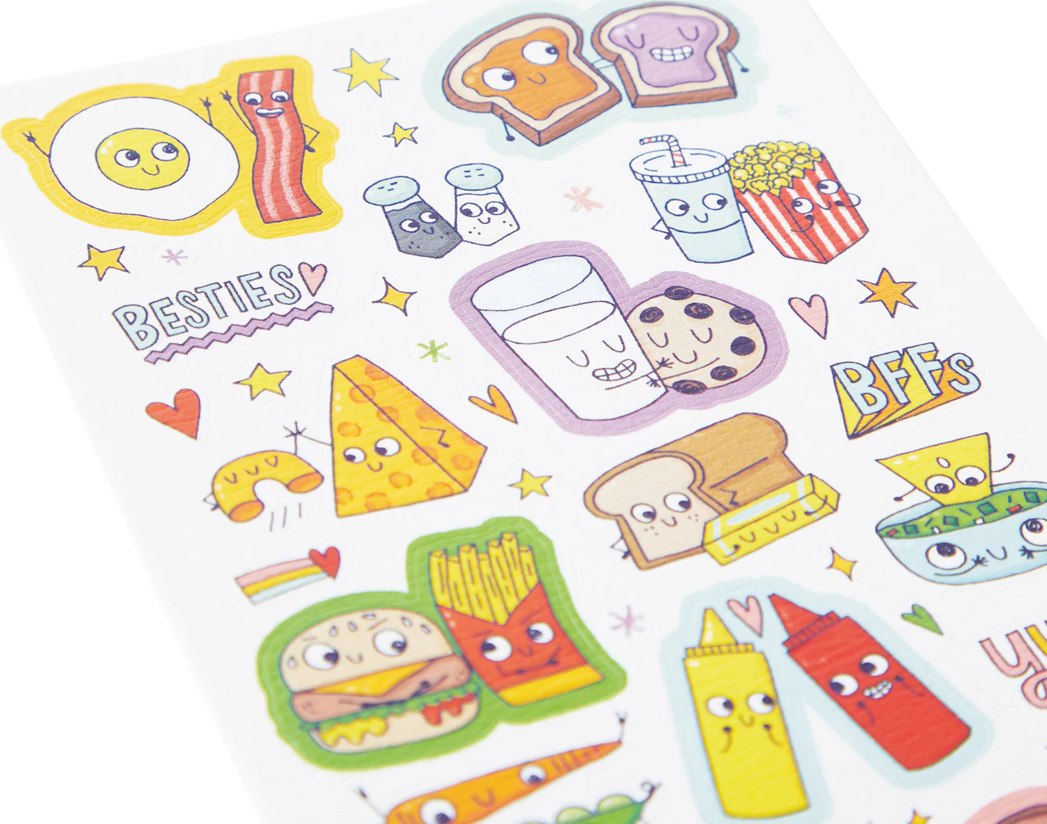 Stickiville Standard - B.F.F. Foods (Textured Matte Paper) - Image 2