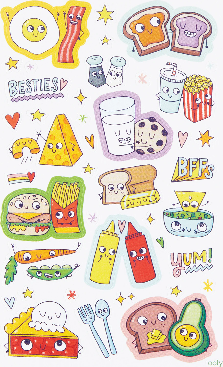 Stickiville Standard - B.F.F. Foods (Textured Matte Paper) - Image 3