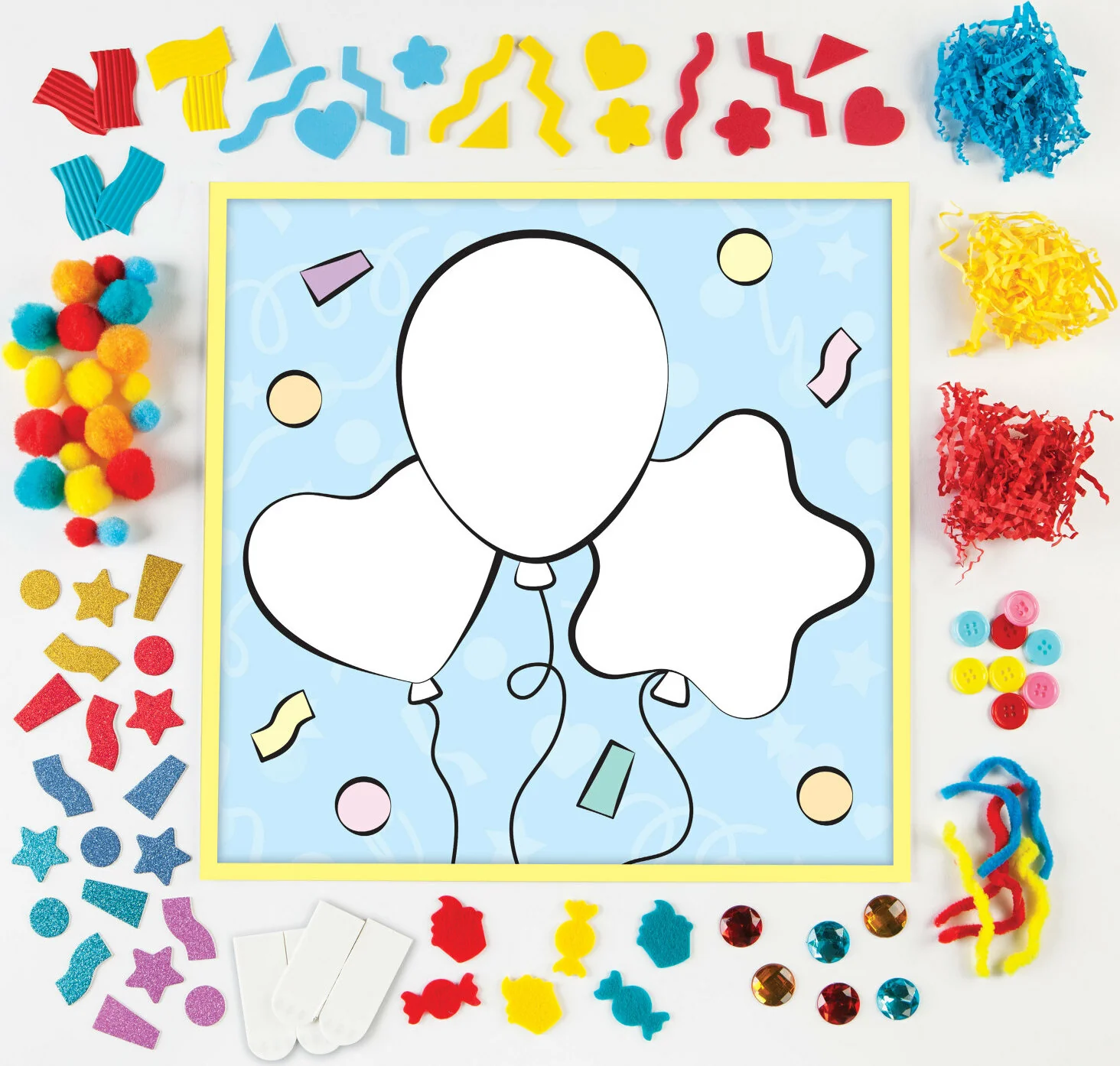 Sticky Wall Art - Balloons - Image 2