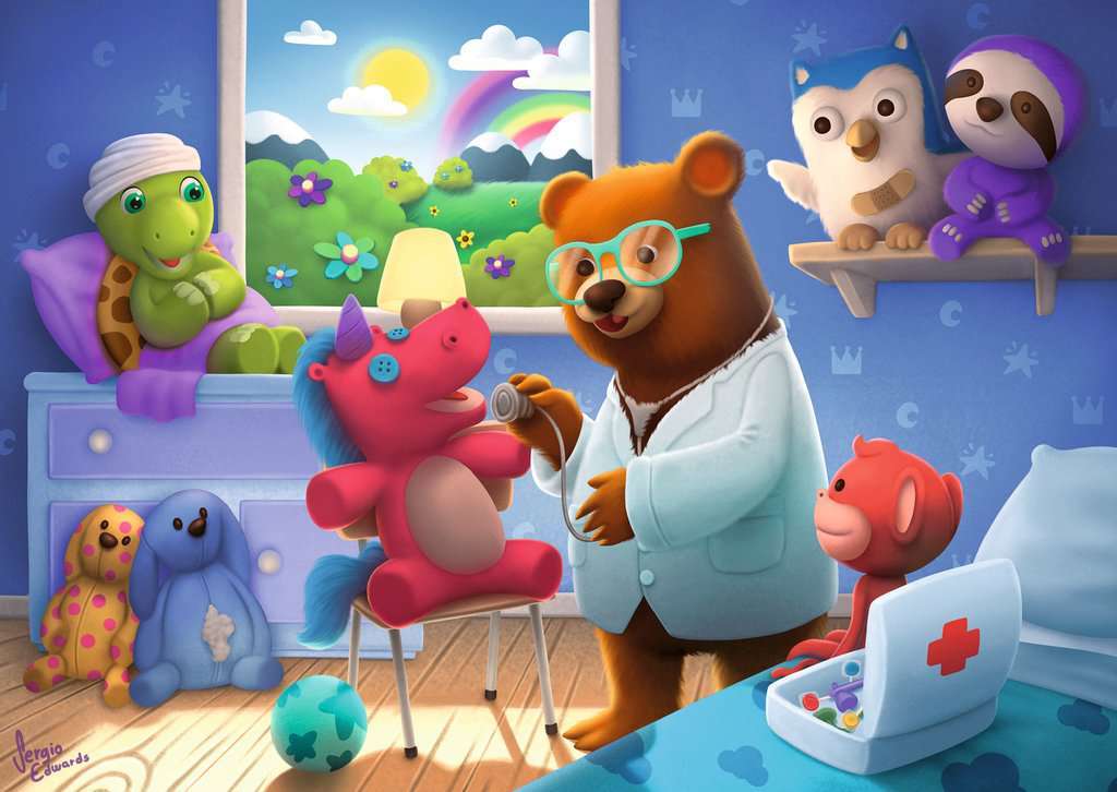 Stuffed Animal Hospital, 35pc - Image 2