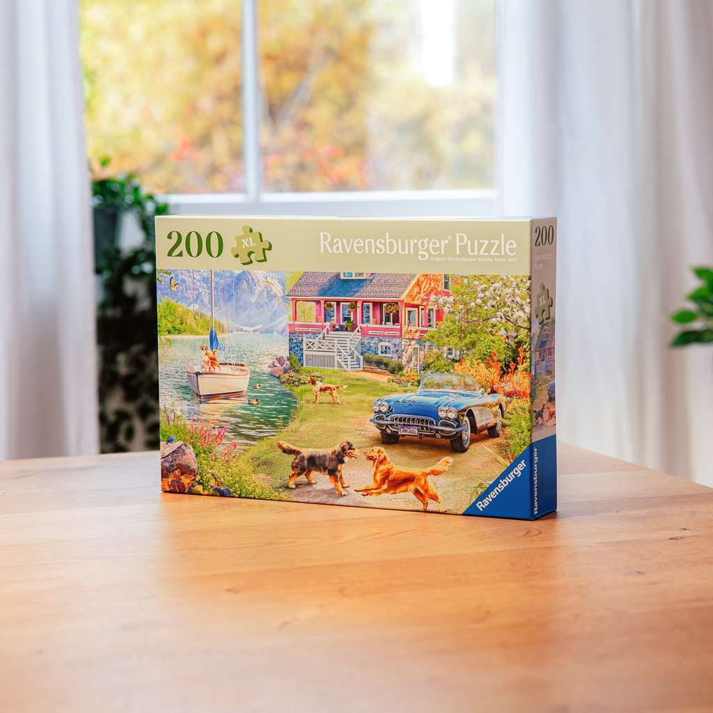 Summer Lake House Puzzle (200 pc) - Image 3
