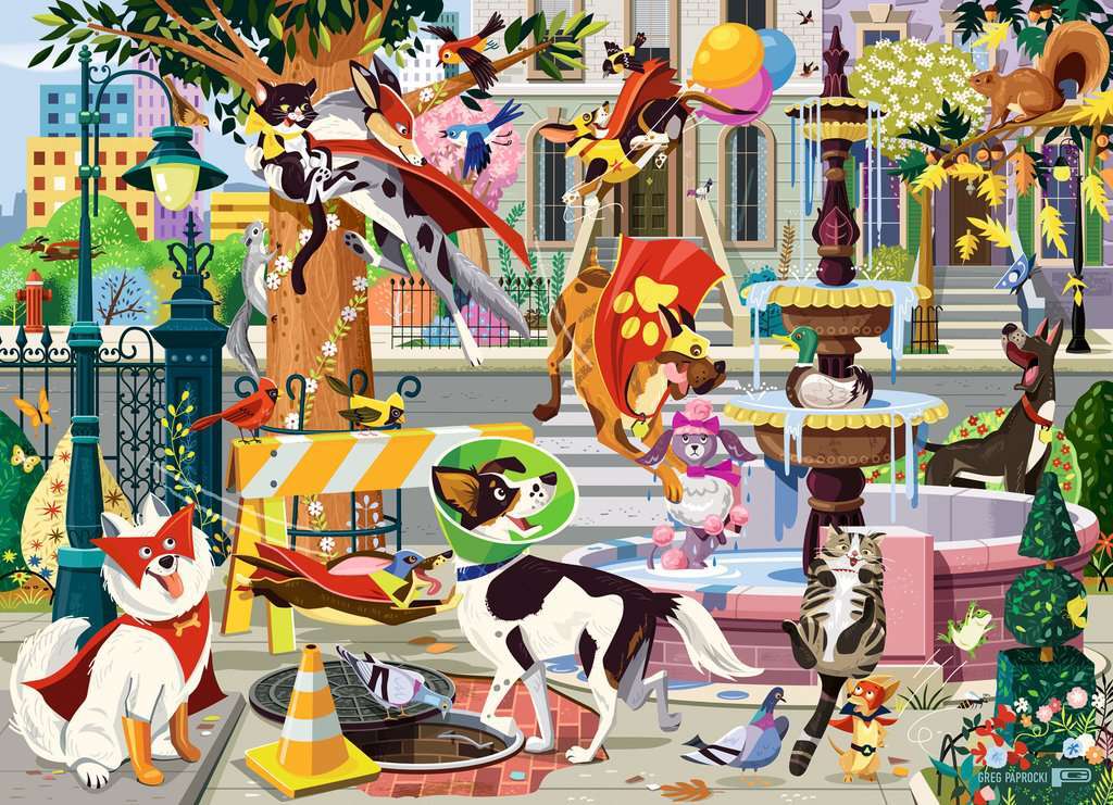 Super Dogs to the Rescue 60 Pc Puzzle - Image 2