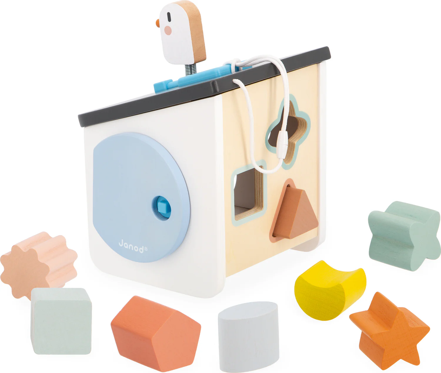 Sweet Cocoon Bird House Shape Sorter - Image 2