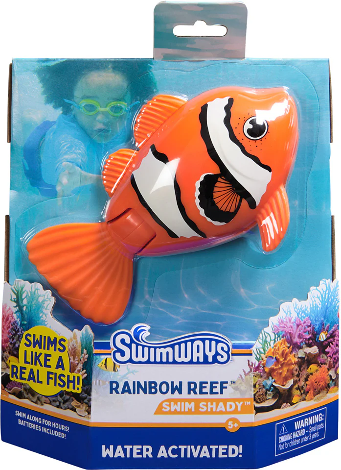 Swimways Rainbow Reef Water Activated Fish - Image 2