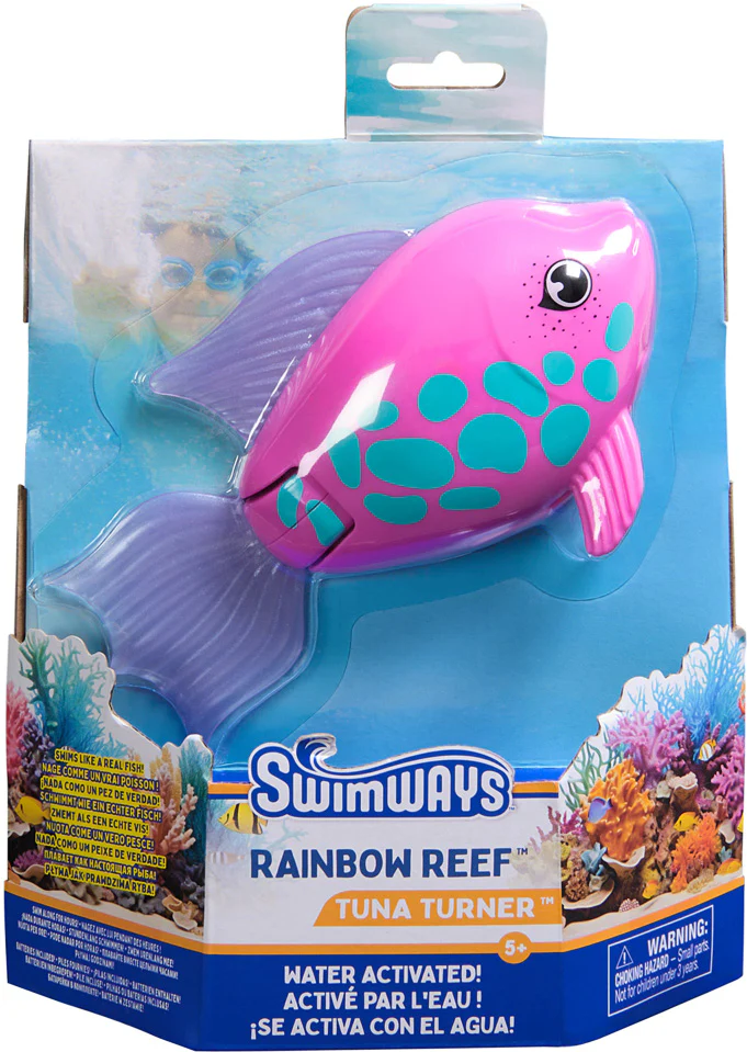Swimways Rainbow Reef Water Activated Fish - Image 4