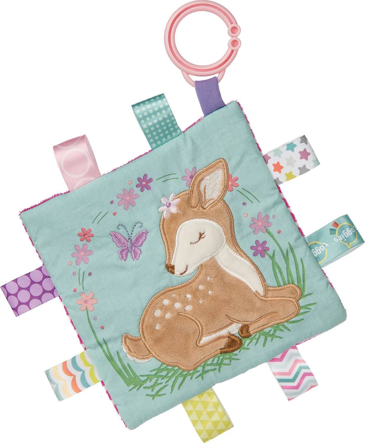 Taggies Crinkle Me Flora Fawn - 6x6" - Image 2